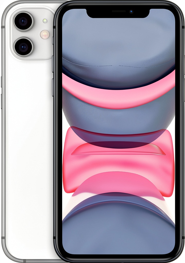 Apple iPhone 11 displaying home screen with apps