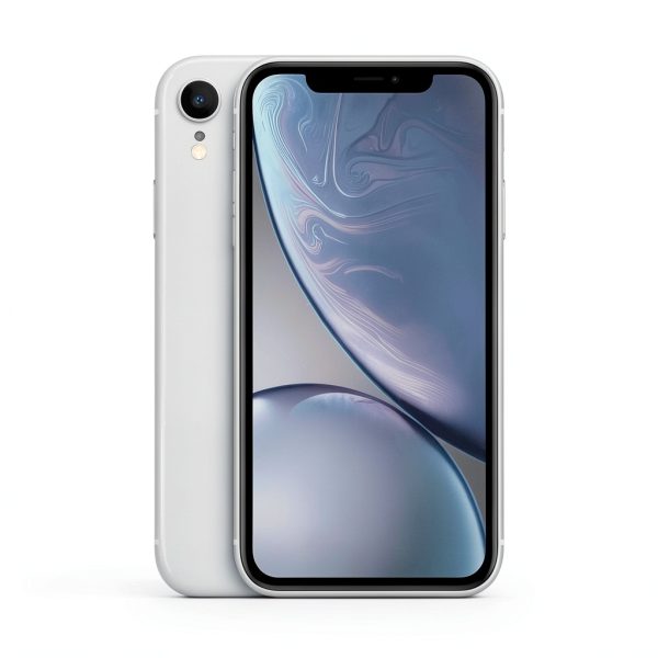 Apple iPhone XR Unlocked 64GB White Refurbished Excellent-1