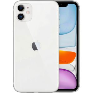 Apple iPhone 11 Unlocked 128GB White iOS 15 A13 Bionic-0