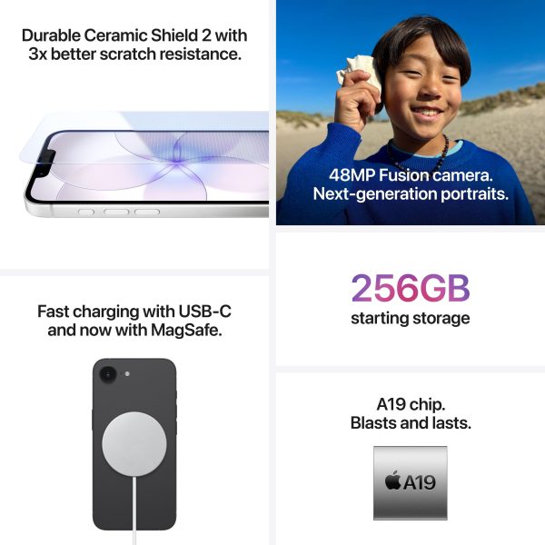 Apple iPhone 17e Smartphone Advanced Camera All Day Battery-5