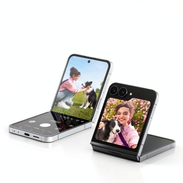 Samsung Galaxy Z Flip7 FE Foldable Phone 128GB/256GB Black & White-3