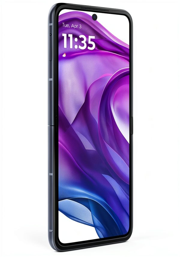 Motorola Razr+ 2024 Flip Smartphone 256GB Midnight Blue Vegan Leather-18