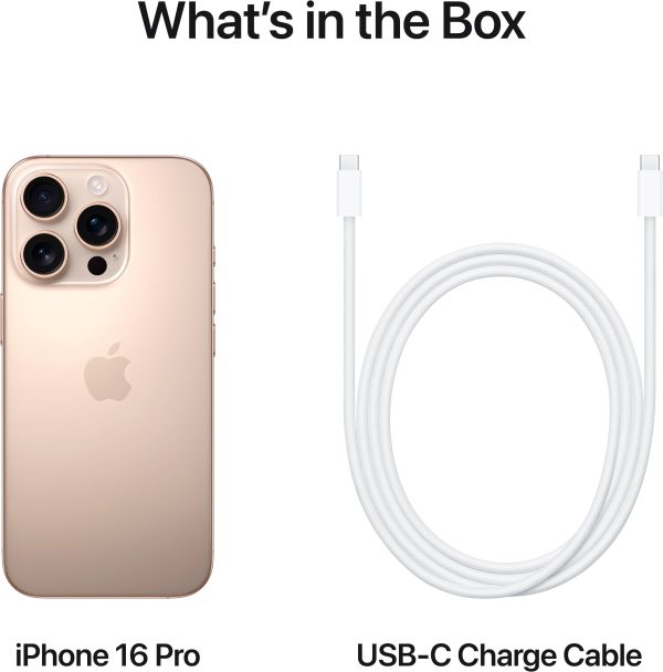Apple iPhone 16 Pro 128GB Desert Titanium Unlocked Smartphone-8