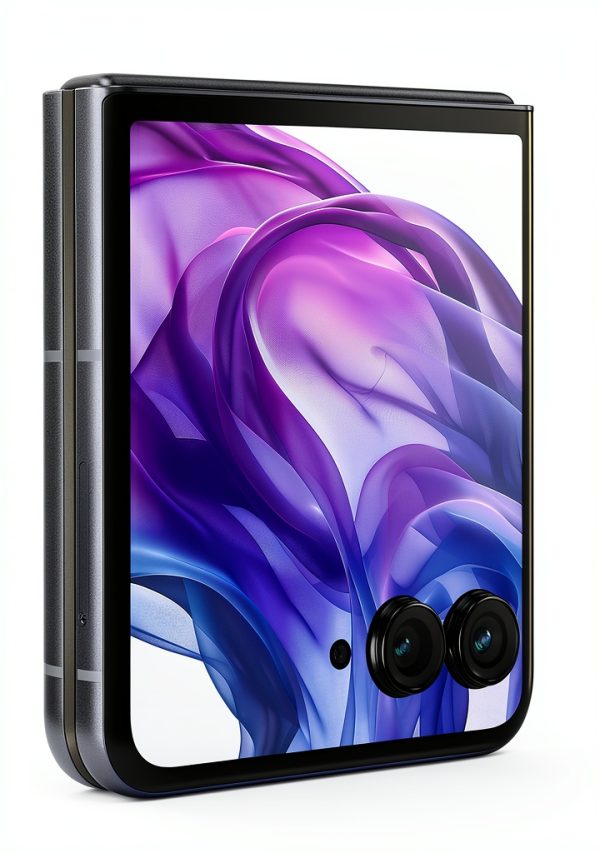 Motorola Razr+ 2024 Flip Smartphone 256GB Midnight Blue Vegan Leather-14