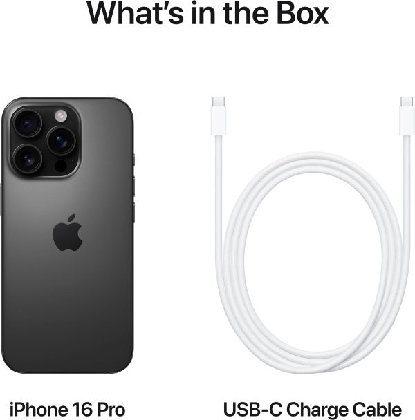 Apple iPhone 16 Pro 256GB Black Titanium Verizon Smartphone-8