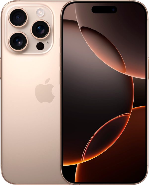 Apple iPhone 16 Pro 128GB Desert Titanium Unlocked Smartphone-0