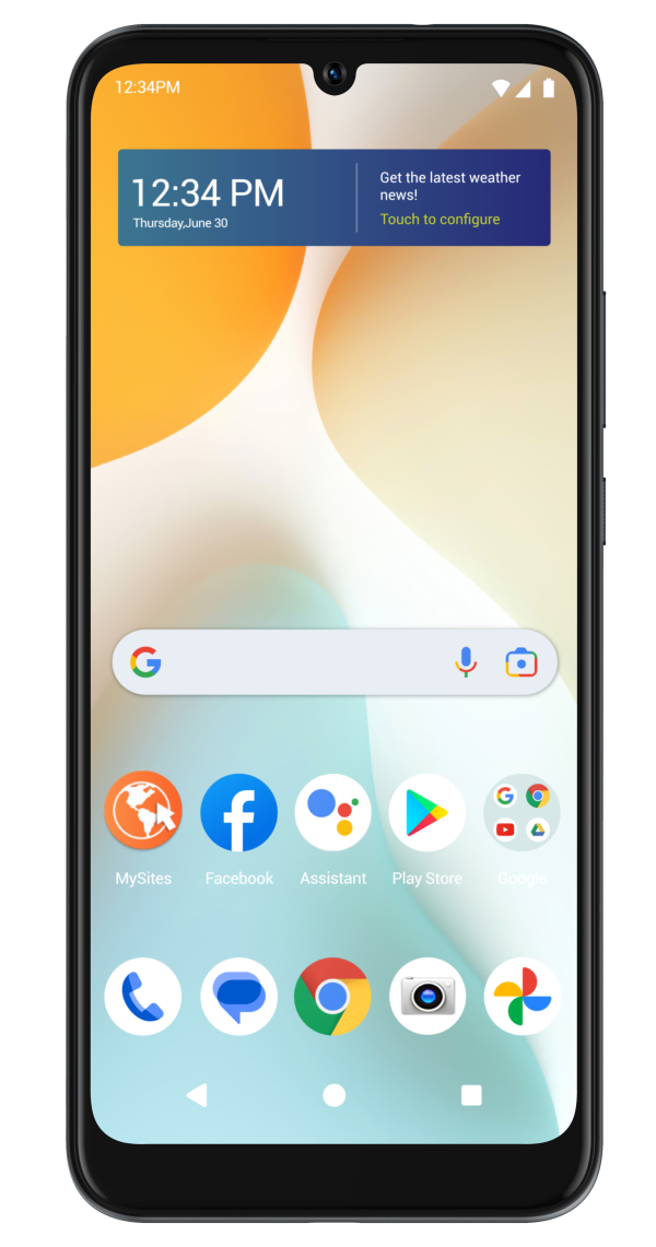 Lively BLU View 5 PRO 64GB Prepaid Smartphone Black-0