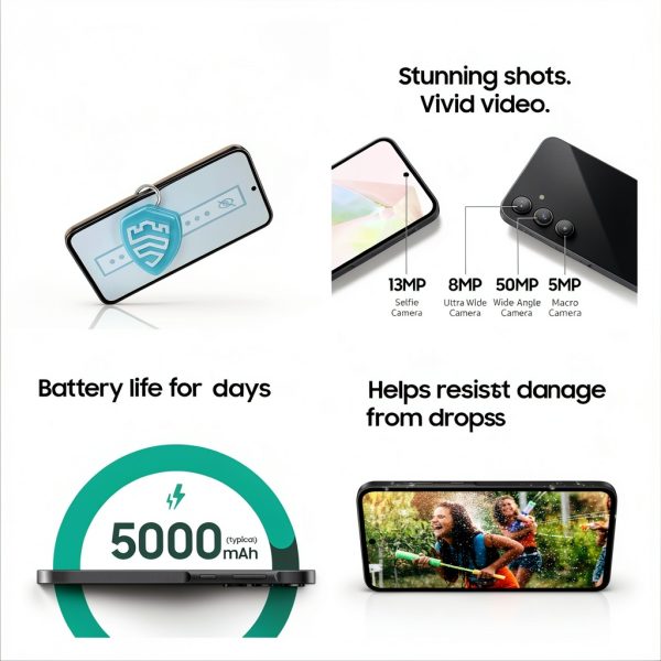 Samsung Galaxy A35 5G 128GB Unlocked Awesome Navy Smartphone-5