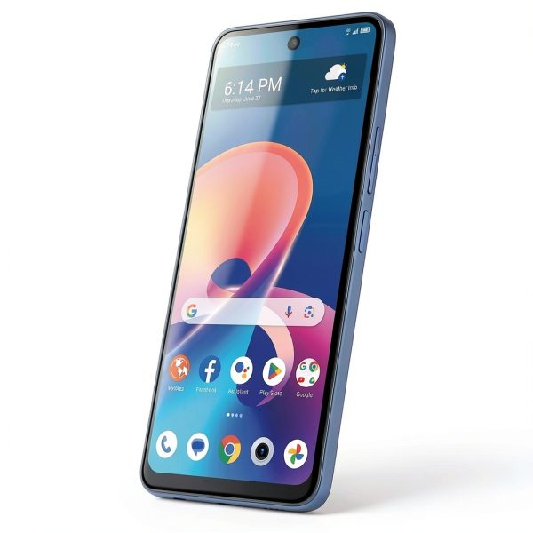 Total Wireless TCL 50 XE 5G Phone Blue 6.56 inch HD Plus Display-1