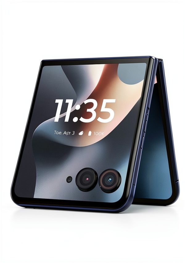 Motorola - razr+ 2025 256GB - Midnight Blue (AT&T)-3