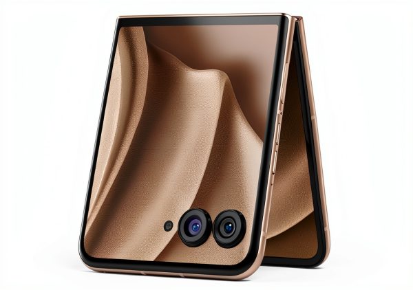 Motorola razr Plus 2025 Unlocked 256GB PANTONE Mocha Mousse Flip Phone-4