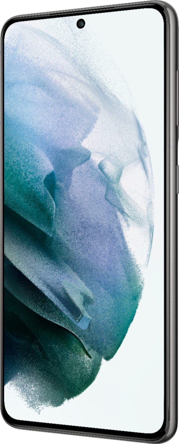 Samsung - Pre-Owned Excellent Galaxy S21 5G 128GB (Unlocked) - Phantom Gray-5