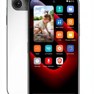 Unplugged UP Phone 256GB Unlocked Privacy Gray Smartphone-0
