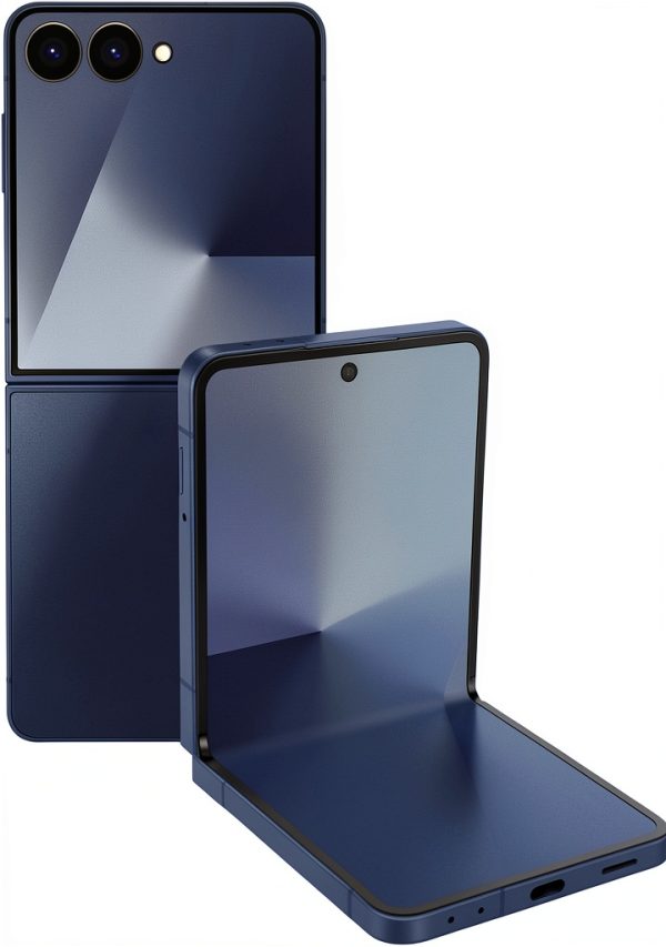 Samsung - Galaxy Z Flip7 256GB - Blue Shadow (Verizon)-0