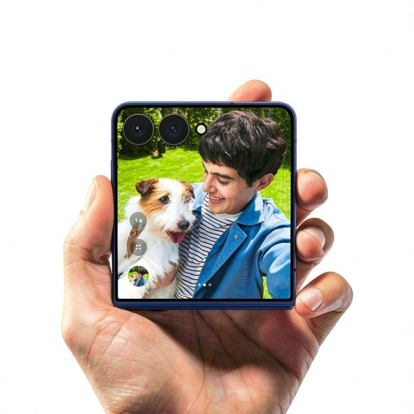 Samsung - Galaxy Z Flip7 256GB - Blue Shadow (Verizon)-6