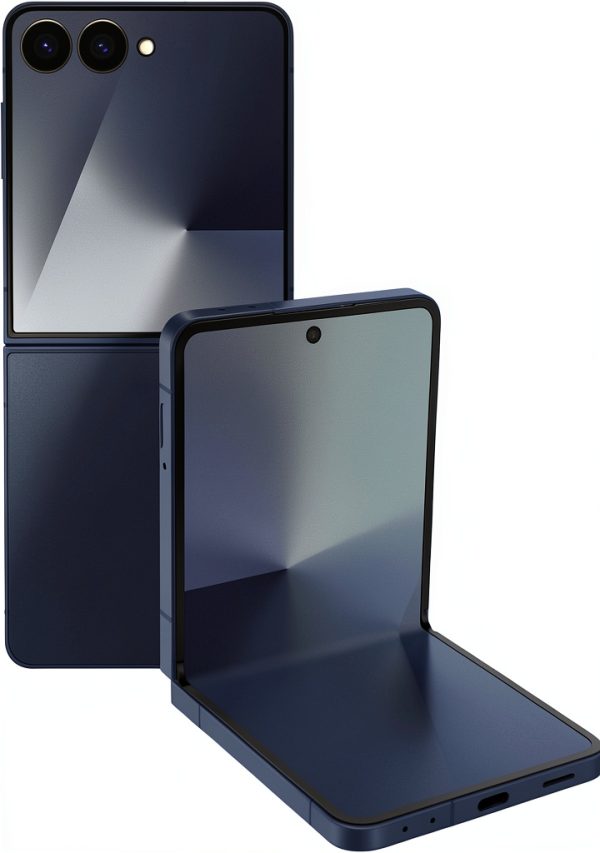 Samsung - Galaxy Z Flip7 512GB - Blue Shadow (Verizon)-0