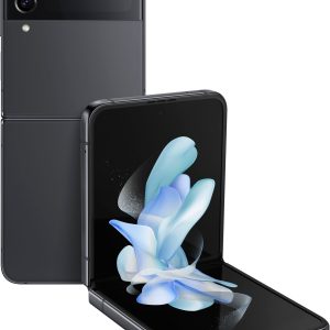 Samsung - Galaxy Z Flip4 128GB (Unlocked) - Graphite-0
