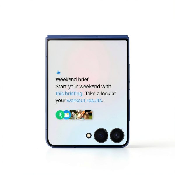 Samsung - Galaxy Z Flip7 512GB - Blue Shadow (Verizon)-5