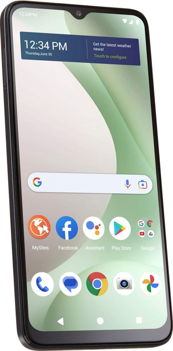 Tracfone BLU View 5 64GB Prepaid Black Smartphone-5