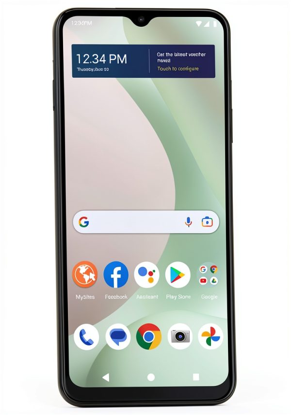 Tracfone BLU View 5 64GB Prepaid Black Smartphone-3